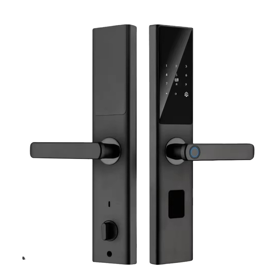 Tuya Smart WiFi Digital Door Lock Code RFID IC Card Smartphone App Unlock Biometric Fingerprint Smart Lock · image 4