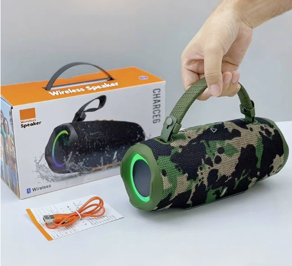 CHARGE6 Passau Portable for Speakers Loud 40W Peak Stereo Sound Passive Radiators-Deep Bass All Day Playtime Adjustable Speaker · image 1