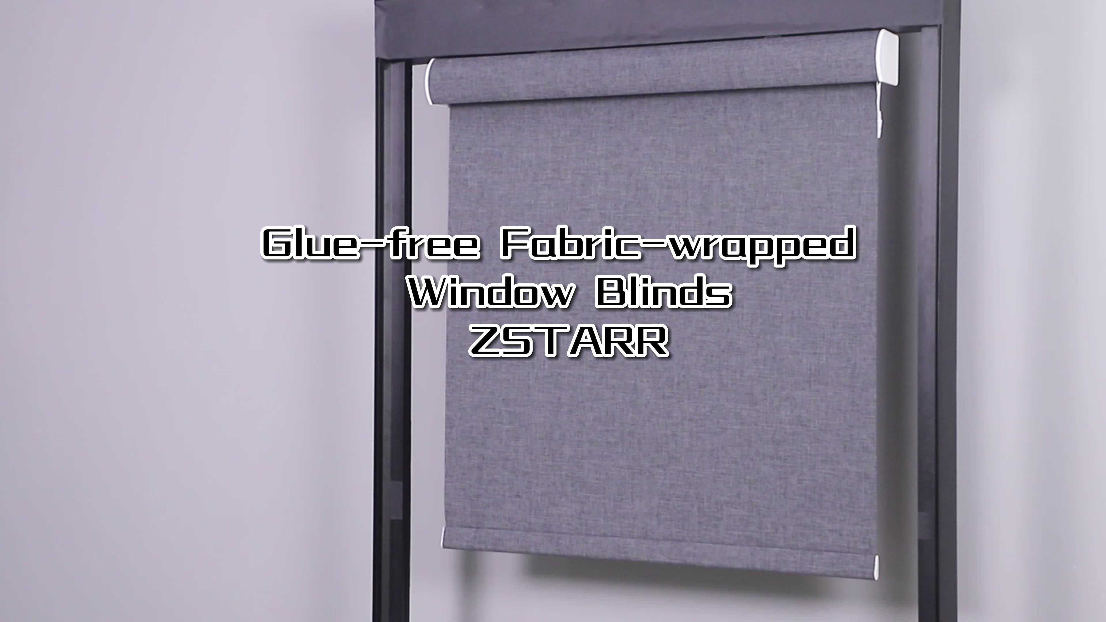 ZSTARR High Quality Villa Project Cordless Blackout Roller Window Blinds Smart Motorized Electric Blackout Roller Shades Blinds · image 7