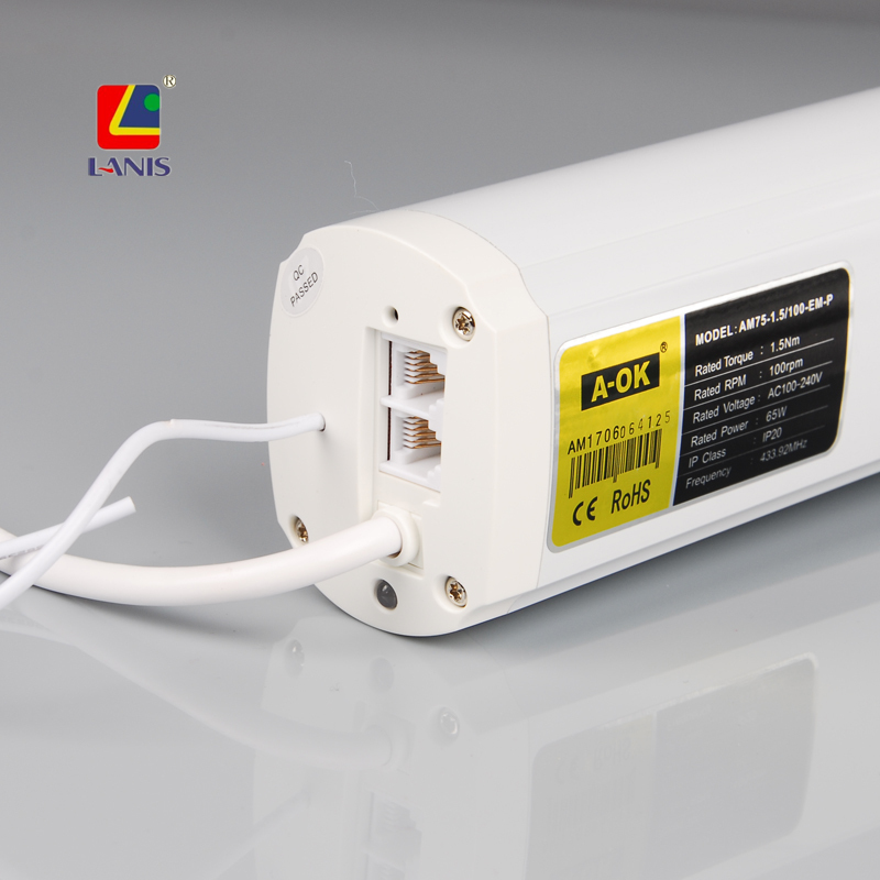 AOK Smart Curtain Switch Remote Control Motorized Curtain Track Smart Electric Motor Track Swift Smart Curtain · image 6