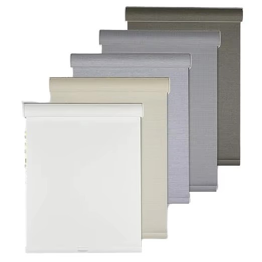 Smart Modern Motorized Electric Window Shades Curtains Home Office Kitchen Roller Blinds Built-In Installation Technique Plain · image 1