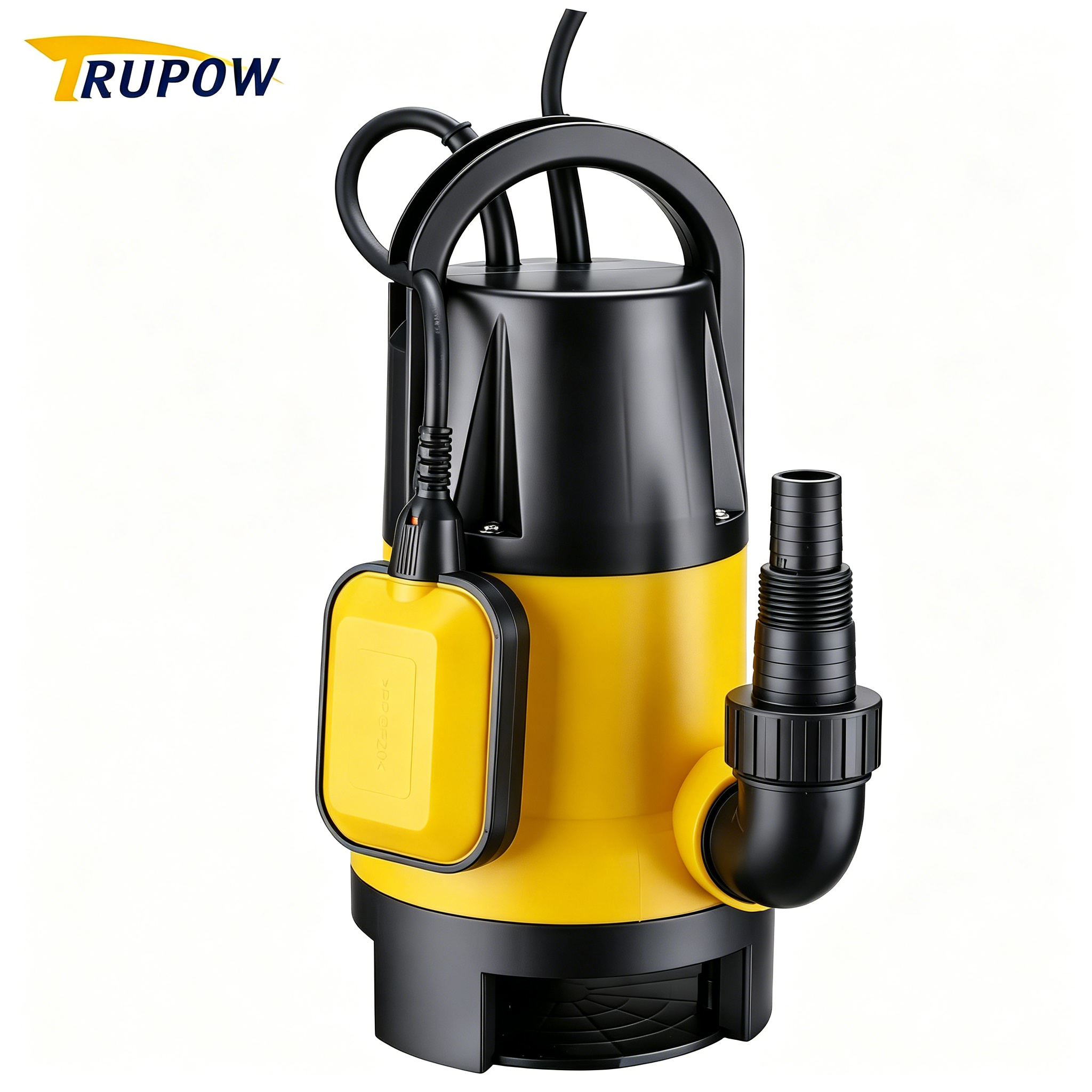 400w 7500L/h Plastic Shell Drainage Electric Garden Submersible Sump Pump for Dirty Water With Automatic Float Switch · image 1