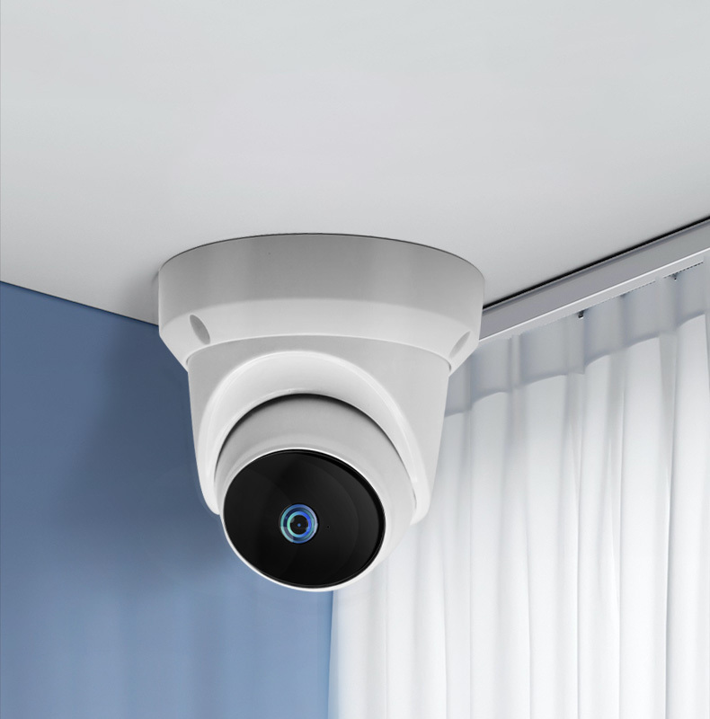 V380 Q1 3MP Dome High Definition 2K H.265 Motion Tracking Motion Detection Two-way Audio Full Color Night Vision SD Memory Card · image 1