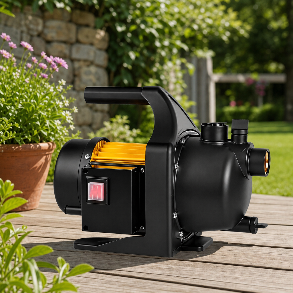Wholesale 1000W Garden Jet Pump 3500L/H 44M Head Self Priming Portable Water Pump for Garden Watering Domestic Water Transfer · image 3