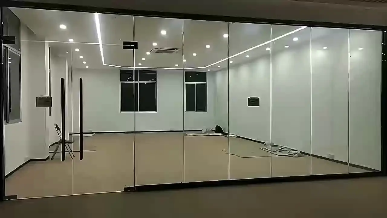 Modern Smart Glass Partition Electric Control PDLC Switchable Film Instant Privacy Office Wall High Transparency Durable · image 7