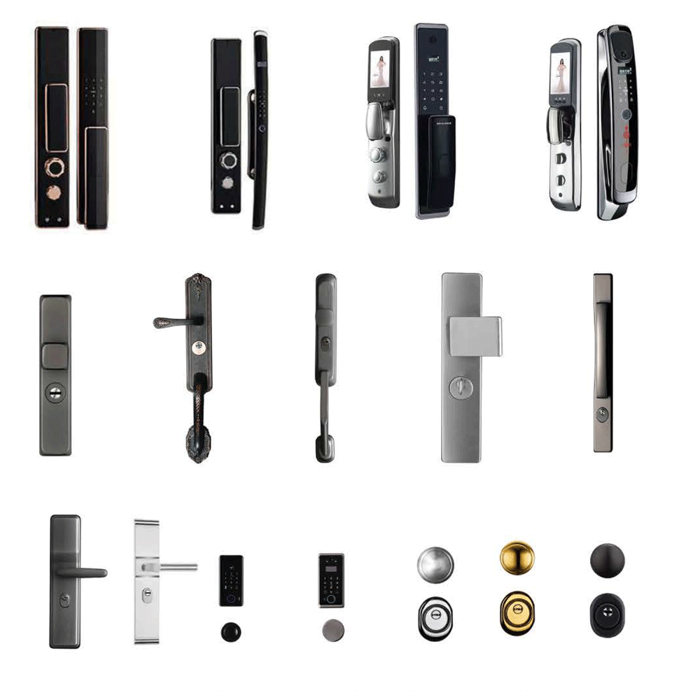 New Cheap Modern Exterior Doors for Houses Sound Insulation Front Entry Carved Aluminum Door Exterior Doors