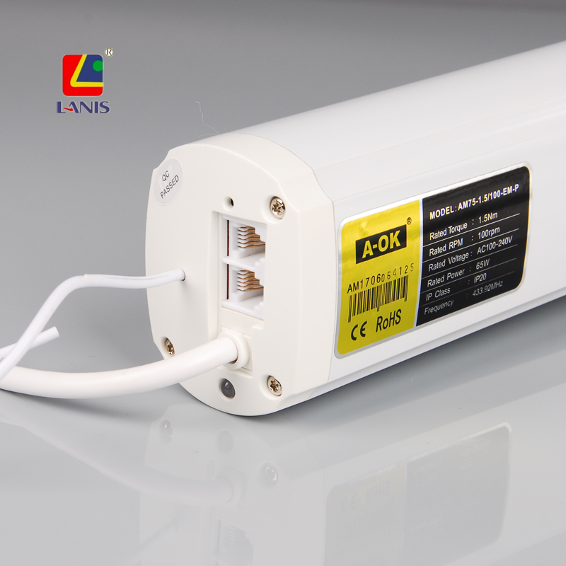 AOK Smart Curtain Switch Remote Control Motorized Curtain Track Smart Electric Motor Track Swift Smart Curtain · image 2