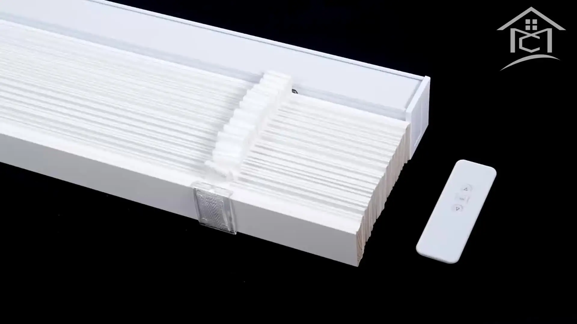 OEM Smart Tuya Wifi Alxea Remote Control Modern Automatic Blackout Motorized Solid Wood Slat Shades Wooden Blinds for Window · image 7